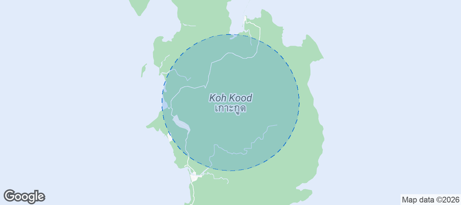 Koh Kood Airbnb map